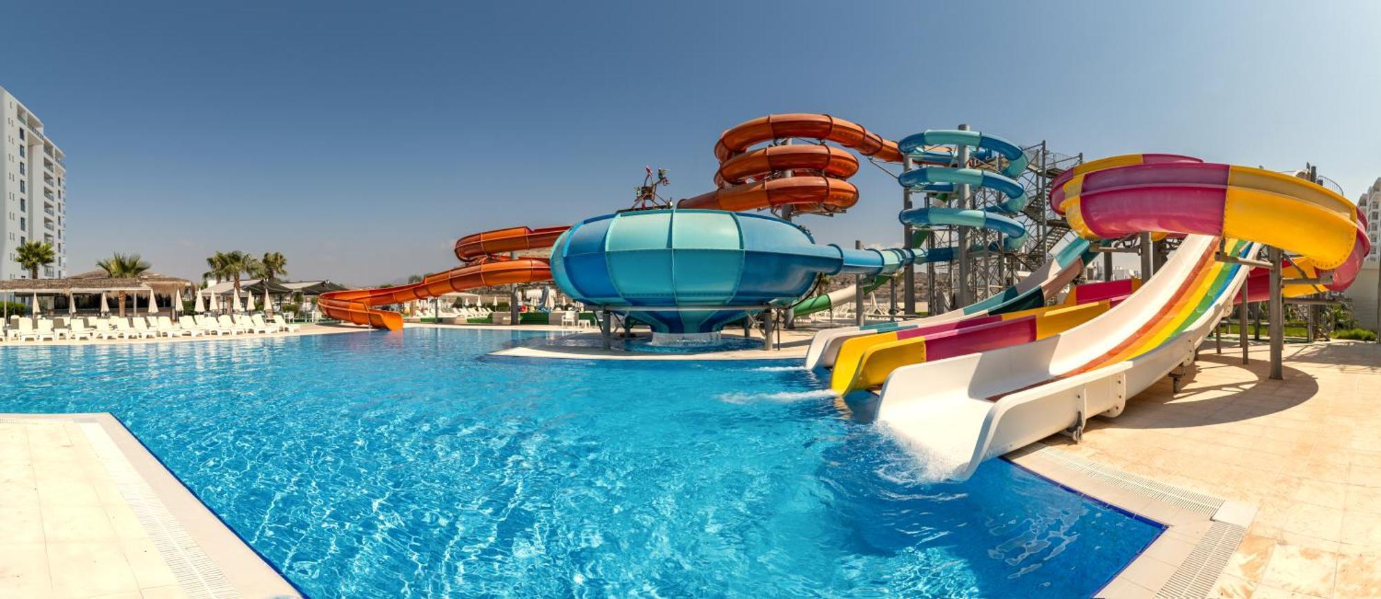 Caesar Blue Seaside Luxury Apartments Gastria Bagian luar foto